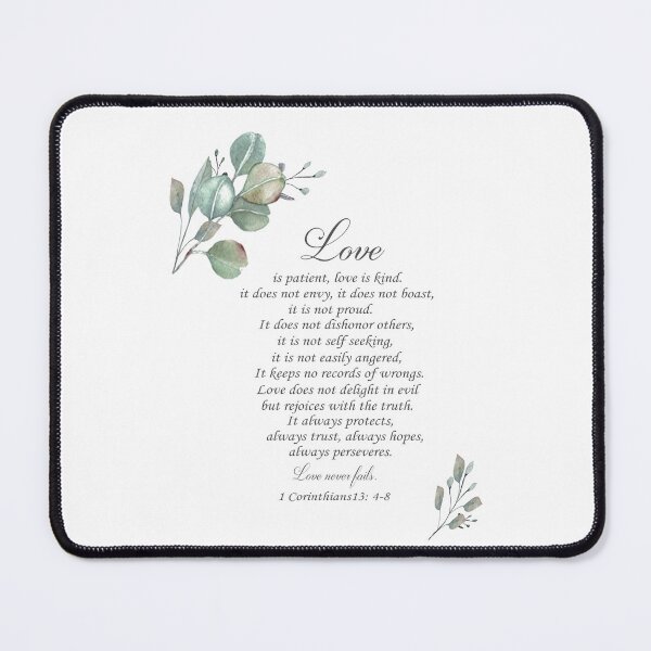 Item preview, 1 corinthians 13, Bible Verse designed and sold by latiendadearyam.