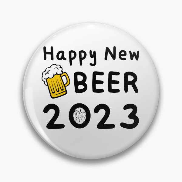 Item preview, HNY 2023,Happy New Year 2023 :Happy New Beer. Black designed and sold by MokonoKokoro.