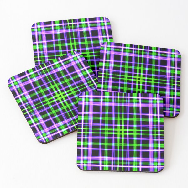 Item preview, Purple and Green Plaid Pattern designed and sold by SilentNoiseArt.