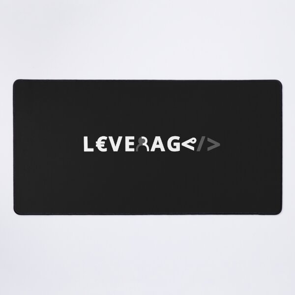 Item preview, LEVERAGE- FOR THE LOVERS OF NAVAL RAVIKANT, CODING & BUSINESS designed and sold by The Bookworm Store.