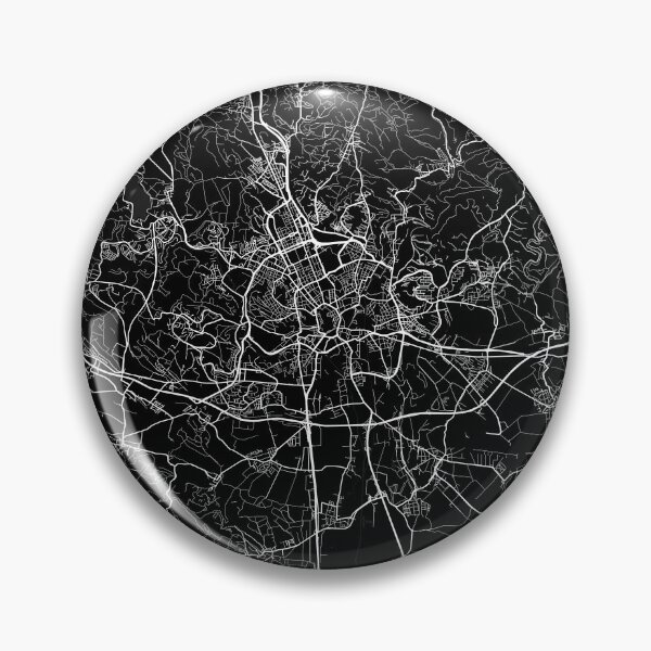 Item preview, Brno City Map of Czech Republic - Full Moon designed and sold by deMAP.