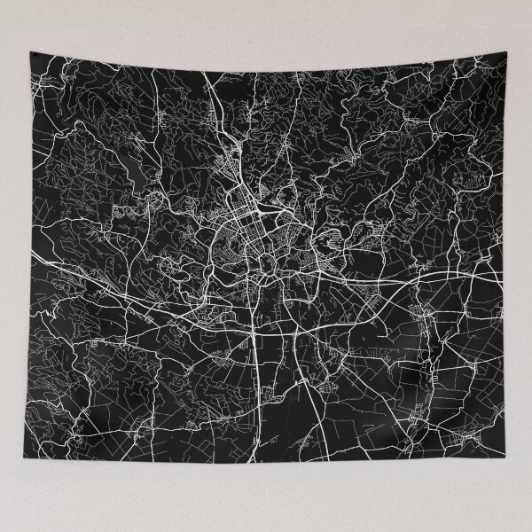 Item preview, Brno City Map of Czech Republic - Full Moon designed and sold by deMAP.
