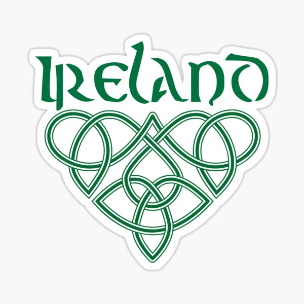 Item preview, Ireland with Celtic Knot designed and sold by TrueCelt.