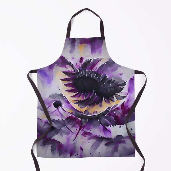 Aperçu de l'œuvre Tournesols violets abstraits créée et vendue par Sr-Javier.