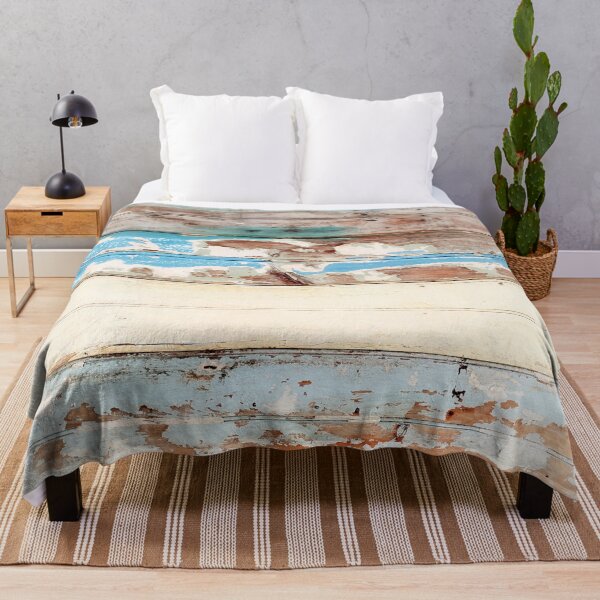 Item preview, Distressed Paint Look on Wood PHOTO Print Coastal Farmhouse Style Beachy Décor 1 of 16 designed and sold by Beachy.