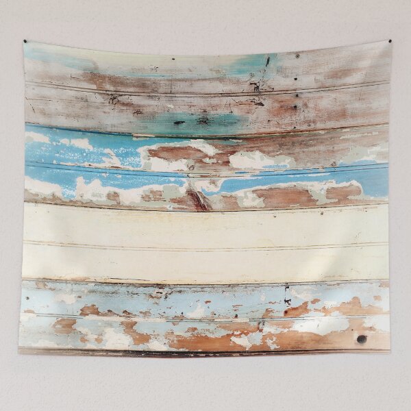 Item preview, Distressed Paint Look on Wood PHOTO Print Coastal Farmhouse Style Beachy Décor 1 of 16 designed and sold by Beachy.