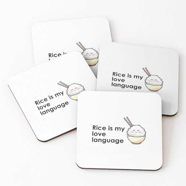 Item preview, rice is my love language  designed and sold by noha alzohbi.