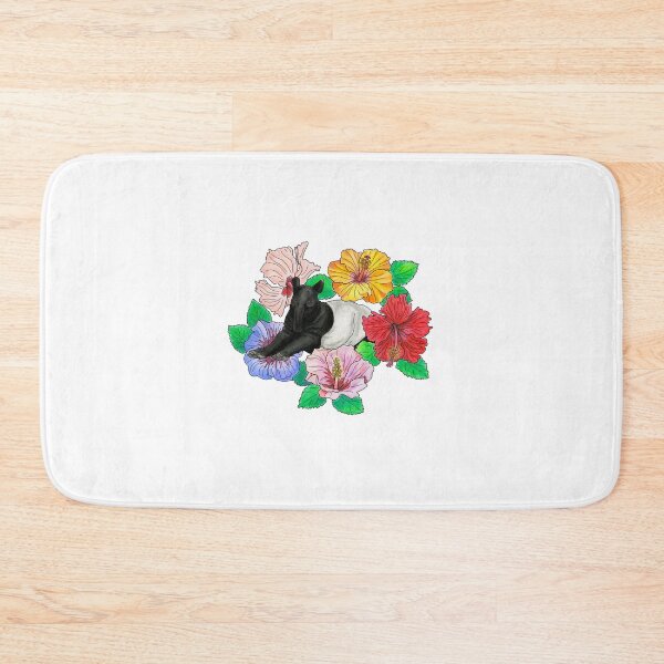 Item preview, Malayan Tapir and Hibiscus designed and sold by YuNikDraw.
