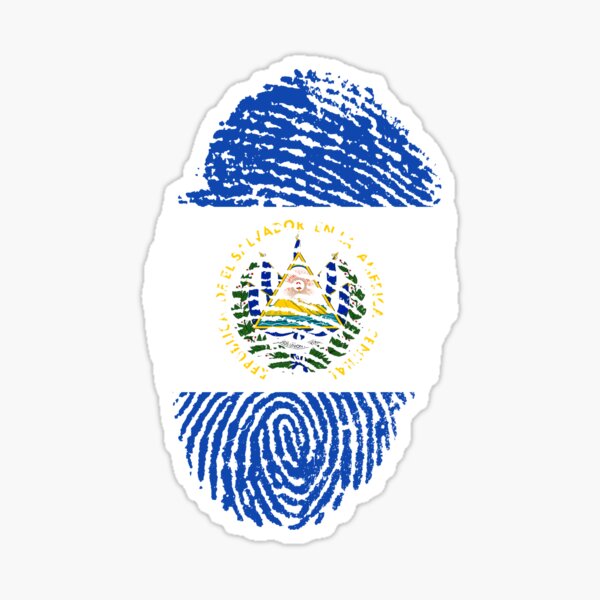 Identidad El Salvador Pegatina