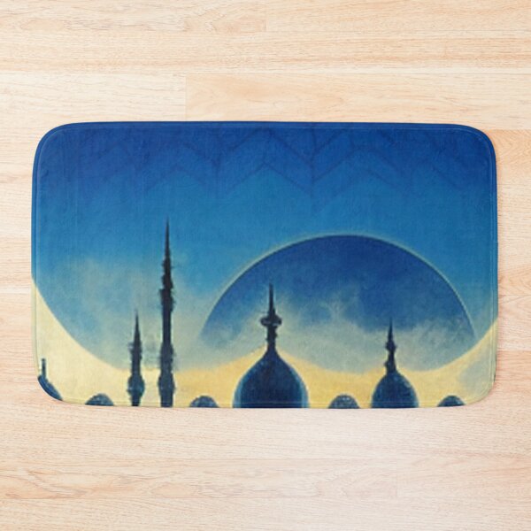 Item preview, painting of the ancient Islamic Arab palace and architecture designed and sold by MaissaArt.