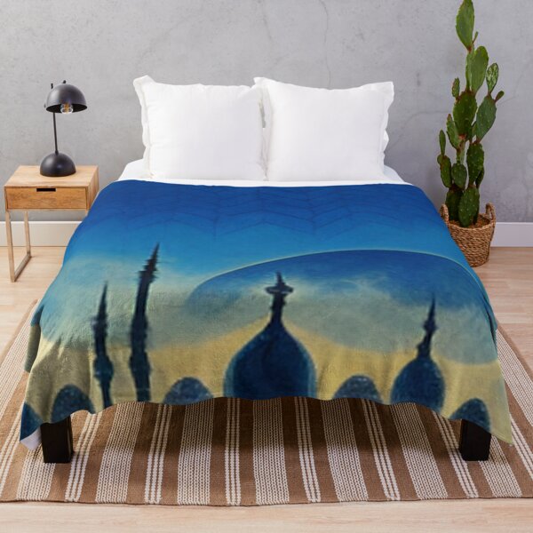 Item preview, painting of the ancient Islamic Arab palace and architecture designed and sold by MaissaArt.