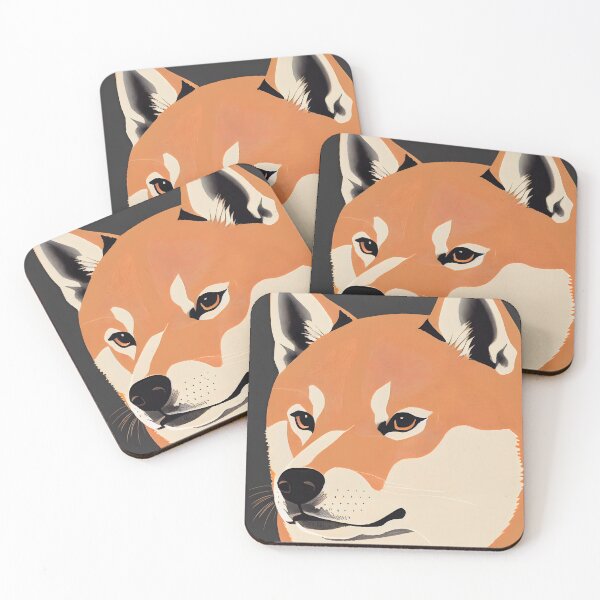 Item preview, Art Poster Style Shiba Inu  Shibe Eastern Design Anime designed and sold by Shiba-Inu-Art.