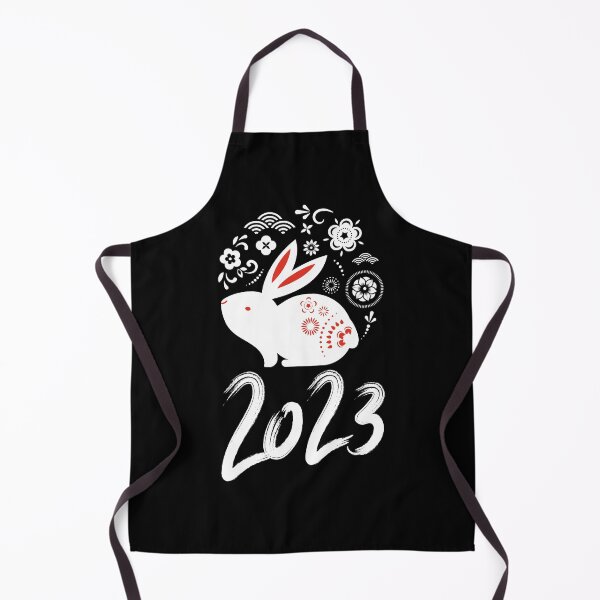 Item preview, HNY 2023,Happy New Year 2023 : Gold Rabbit. White designed and sold by MokonoKokoro.