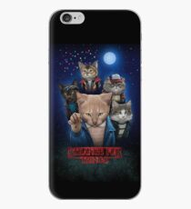 Vinilo o funda para iPhone Cosas extrañas de piel
