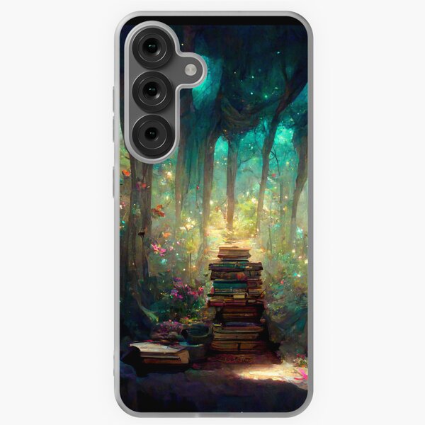Item preview, Magical Bookstore in the Woods designed and sold by candymachine85.