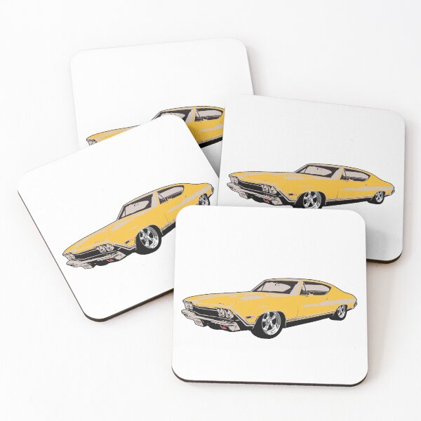 Item preview, Yellow 60s CC Muscle Car designed and sold by CoolRide.