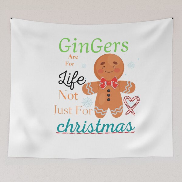 Item preview, Gingers Are For Life Not Just For Christmas Kids T-Shirt designed and sold by laouamra.