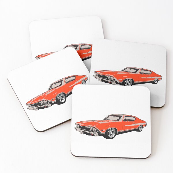 Item preview, Orange 60s CC Muscle Car designed and sold by CoolRide.