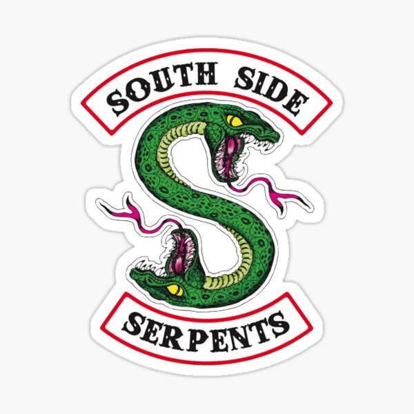 Serpents du côté sud Sticker