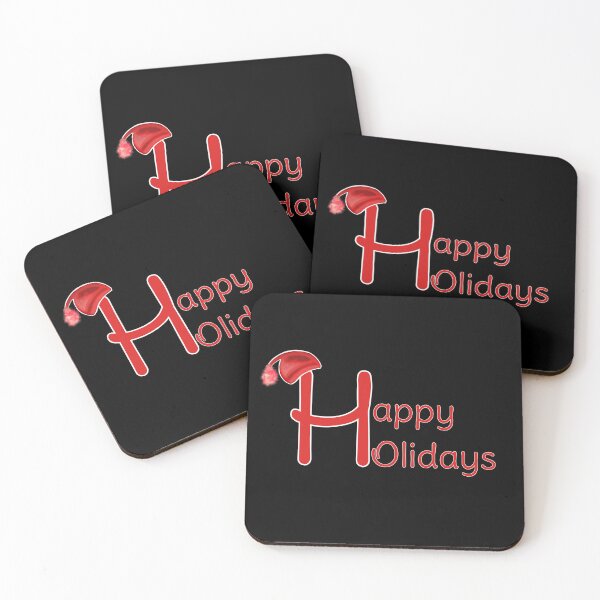 Item preview, Happy holidays text designed and sold by DreamKaracters.