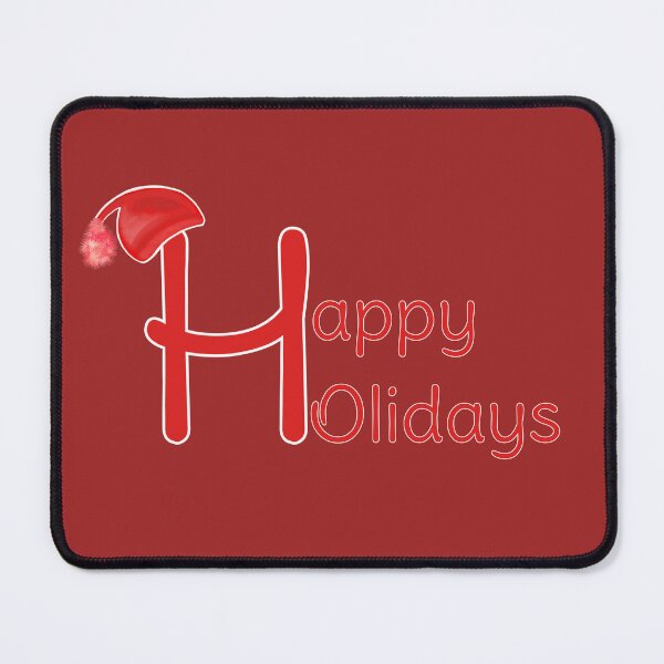 Item preview, Happy holidays text designed and sold by DreamKaracters.