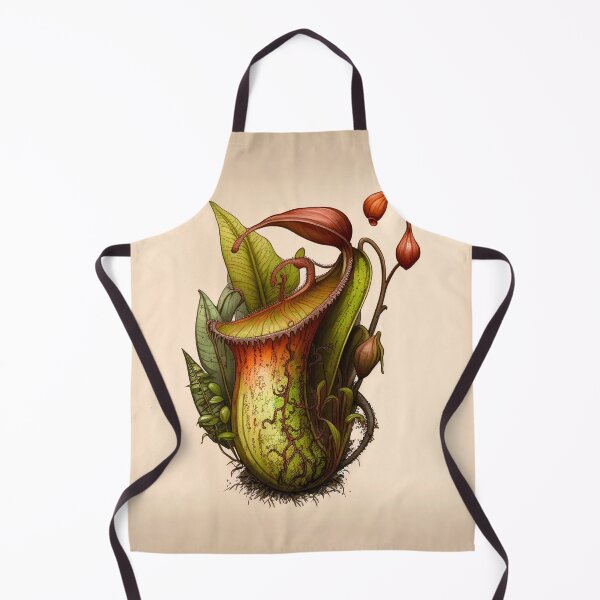 Item preview, Carnivorous House Plant Pitcher Bug Eating Plant Graphic Retro Gift designed and sold by Carnivorous Plant Club ⭐⭐⭐⭐⭐.
