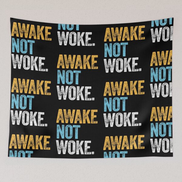 Item preview, AWAKE NOT WOKE designed and sold by w1ckerman.