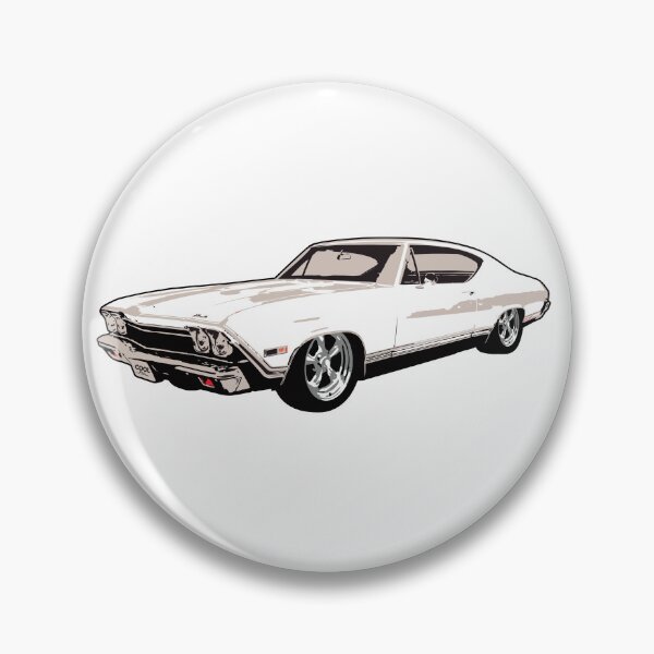 Item preview, White 60s CC Muscle Car designed and sold by CoolRide.