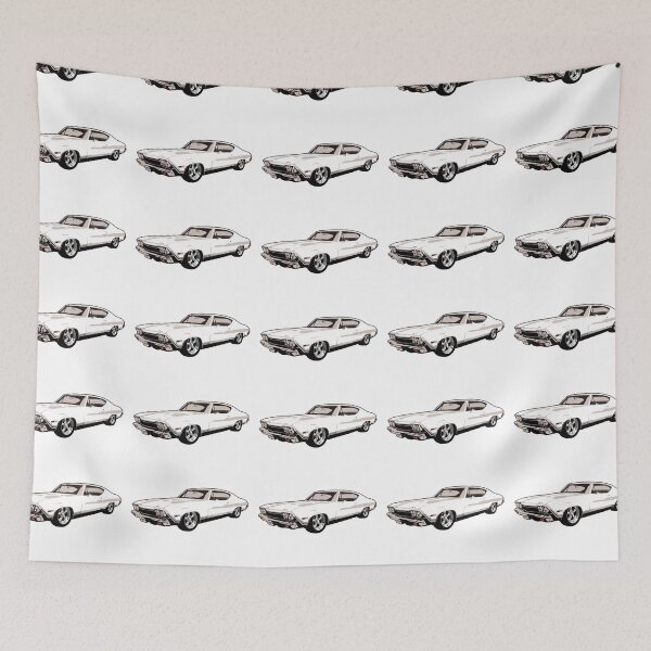 Item preview, White 60s CC Muscle Car designed and sold by CoolRide.