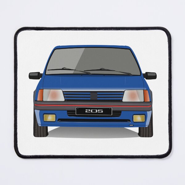 Artikelvorschau, Youngtimer 205 GTI Blau entworfen und verkauft von JPA-Graphisme.