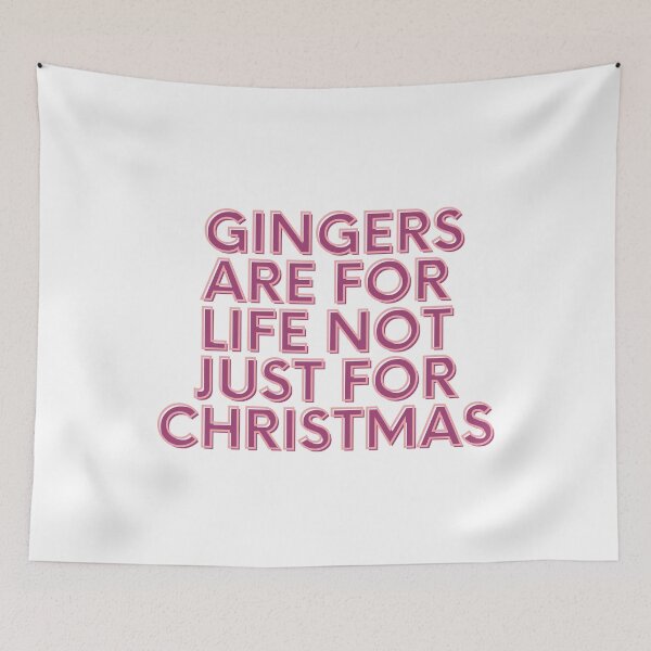 Item preview, Gingers Are For Life Not Just For Christmas Kids T-Shirt designed and sold by laouamra.