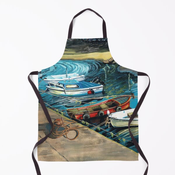 Item preview, Jetty - gouache painting - traditional art designed and sold by Heaven7.