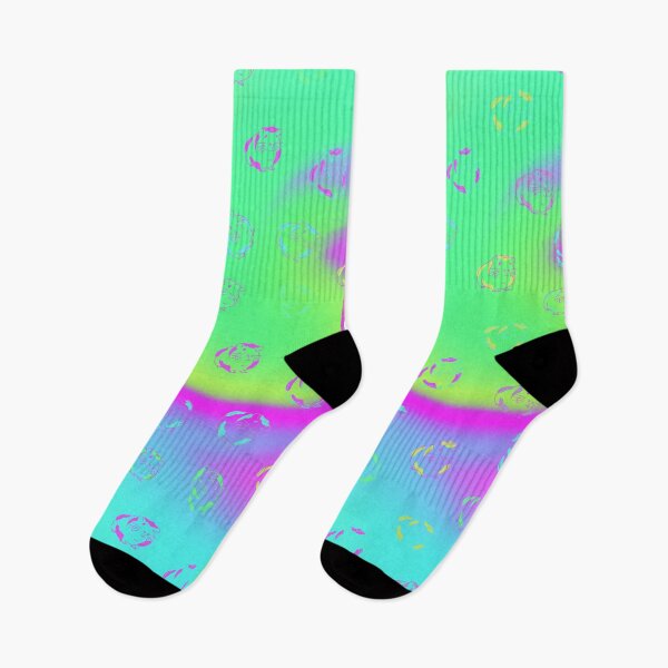 Item preview, Colorful guinea pigs, socks, cool, cute, kids, abstract designed and sold by MMTMK.
