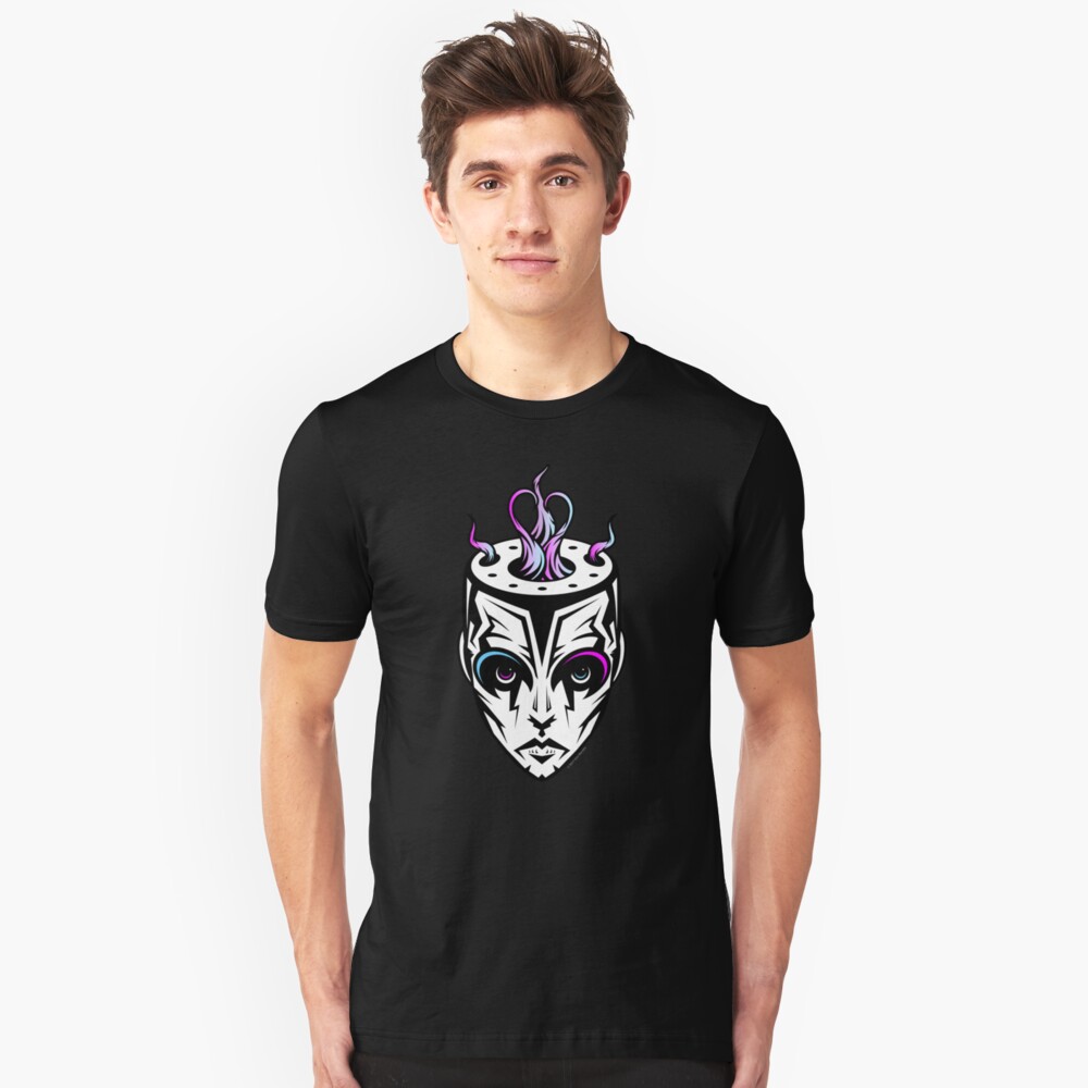 Burn - synthwave remix Slim Fit T-Shirt