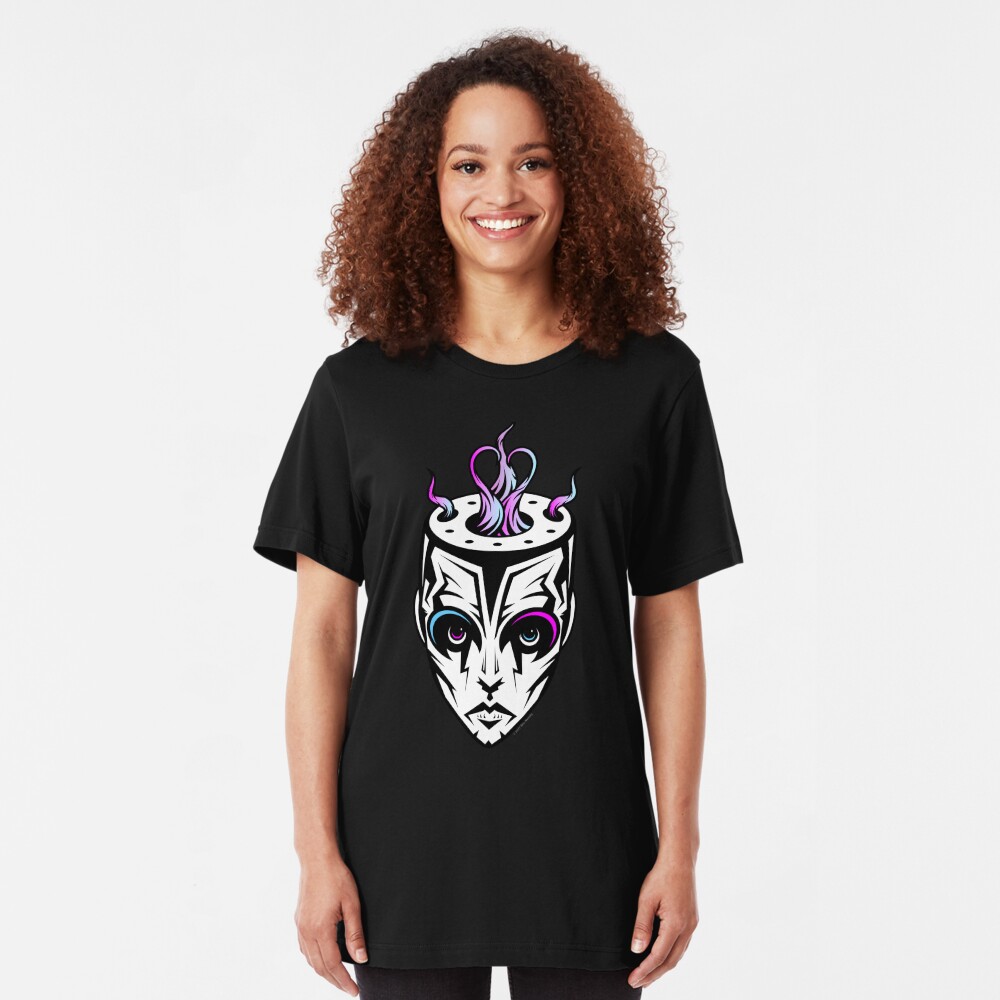 Burn - synthwave remix Slim Fit T-Shirt