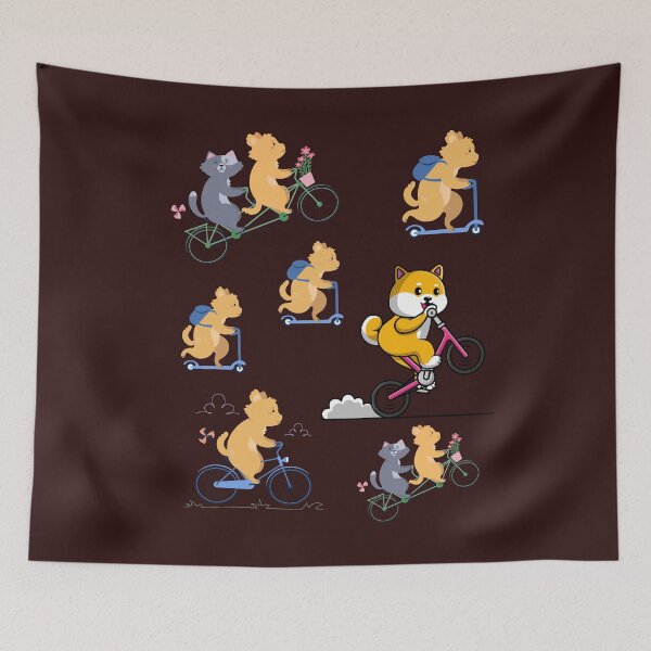 Item preview, Golden retriever on the bike designed and sold by Javedempire.