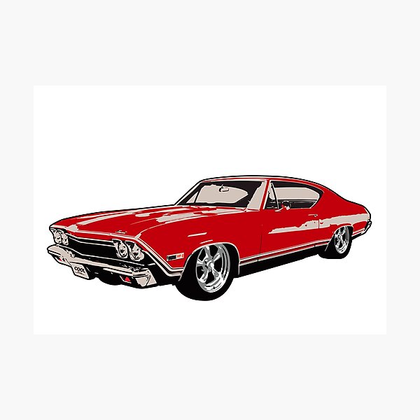 Item preview, Red 60s CC Muscle Car designed and sold by CoolRide.