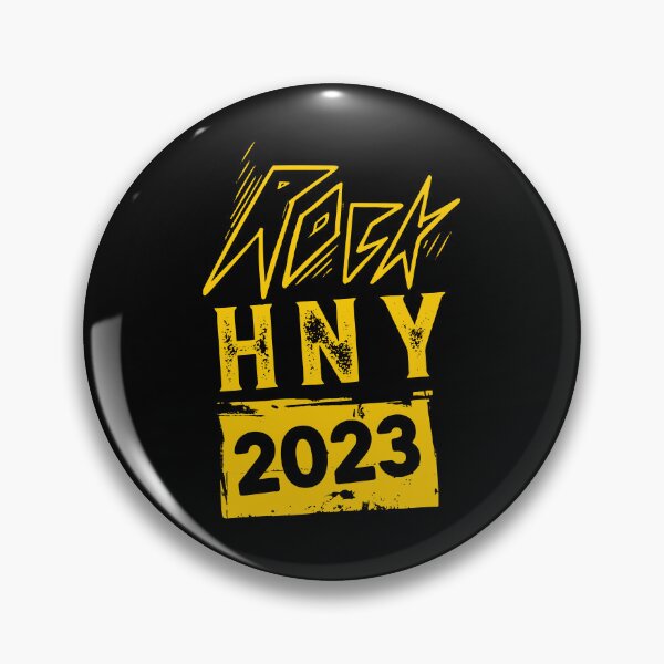 Item preview, ROCK : HNY 2023,Happy New Year 2023 designed and sold by MokonoKokoro.