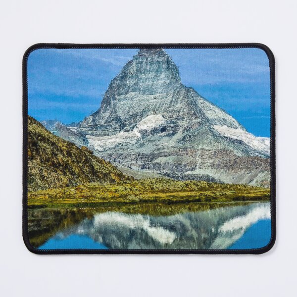 Item preview, Matterhorn Mountain Switzerland Zermatt, European Swiss Alps Mountains, Winter Matterhorn Landscape Oil Paint, Switzerland Highest Peak designed and sold by Paintcorner.