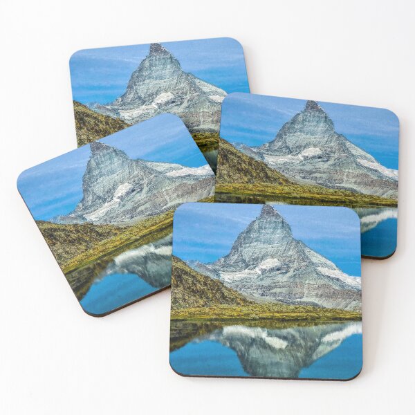 Item preview, Matterhorn Mountain Switzerland Zermatt, European Swiss Alps Mountains, Winter Matterhorn Landscape Oil Paint, Switzerland Highest Peak designed and sold by Paintcorner.