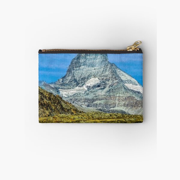 Item preview, Matterhorn Mountain Switzerland Zermatt, European Swiss Alps Mountains, Winter Matterhorn Landscape Oil Paint, Switzerland Highest Peak designed and sold by Paintcorner.