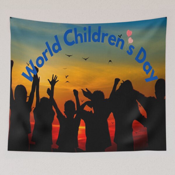 Item preview, WORLD CHILDRENS DAY - NATIONAL CHILDRENS DAY - INTERNATIONAL CHILDRENS DAY designed and sold by ArtzandDesignz.