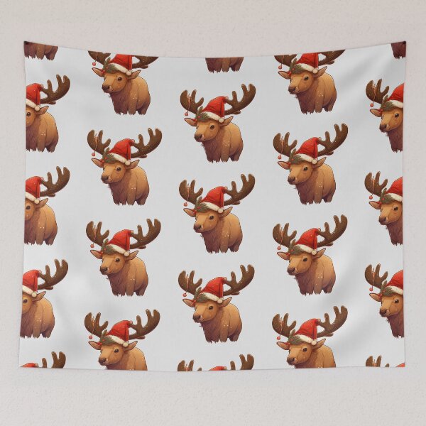 Item preview, Cute Christmas Elk designed and sold by Bratak.