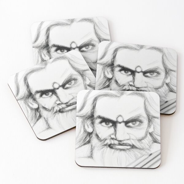 Item preview,  Badass Yogi pencil drawing, Yoga and meditation designed and sold by Ioana1.