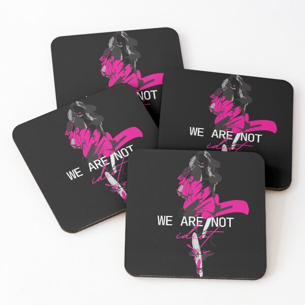 Item preview, WE ARE NOT IDIOT. designed and sold by ELEGANTRETRO.