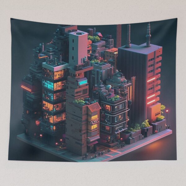 Item preview, My small worlds : Futuristic city 2 designed and sold by Lagavulin01.