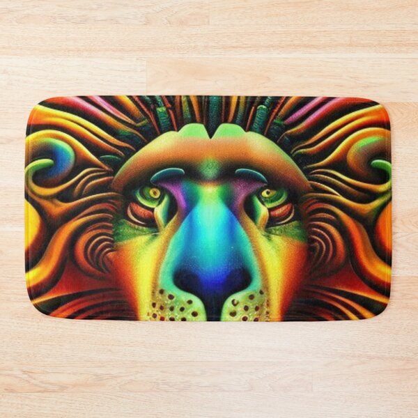 Item preview,  Lion Head Unique Art Created by AI designed and sold by tpixx.