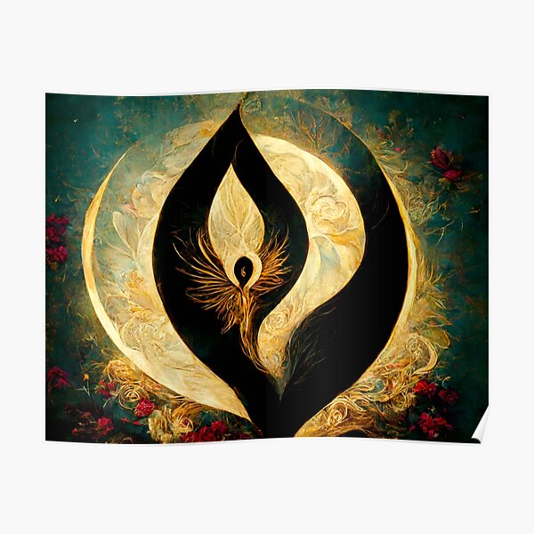 The Golden Divine Feminine Shining Spiritual Art Spiritual Artwork