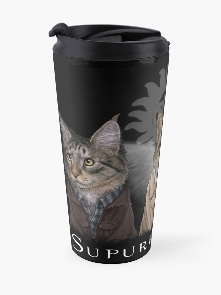 Alternate view of Supurrnatural Travel Mug