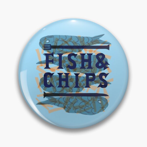 Item preview, Fish and Chips  designed and sold by louweasely.